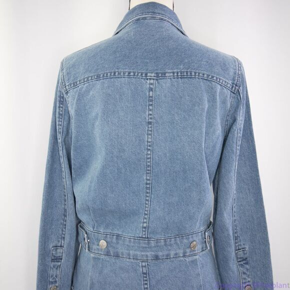 Madewell Denim Relaxed Coverall Jumpsuit in Glenroy‎ Wash, NWT, size XS - Picture 6 of 16